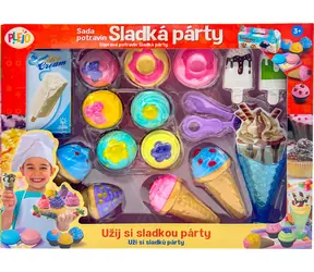 PLEJO Sada potravín sladká párty / od 3 rokov