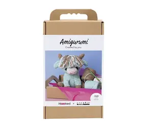 Creativ Company Sada na háčkovanie Amigurumi kravička / od 12 rokov