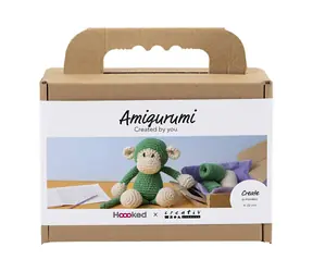 Creativ Company Sada na háčkovanie Amigurumi opička / od 12 rokov