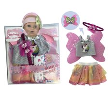 PLEJO Šaty na bábiku 40-43cm / od 3 rokov