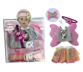 PLEJO Šaty na bábiku 40-43cm / od 3 rokov