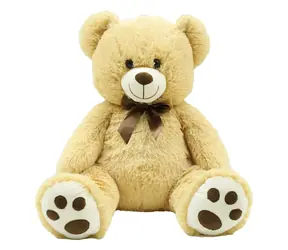 Mac Toys STEPPOS Plyšový medvedík svetlo hnedá 60 cm / od 3 rokov