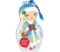 Presco Group Ella&Max Obliekame bábiky VIANOCE - Omaľovánky / Jazyková verzia: CZ / od 3 rokov