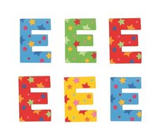 Bigjigs Toys Hviezdičkové písmenko E / od 3 rokov