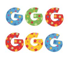 Bigjigs Toys Hviezdičkové písmenko G / od 3 rokov