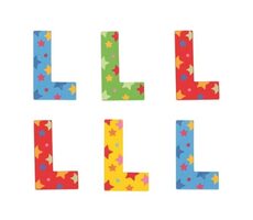 Bigjigs Toys Hviezdičkové písmenko L / od 3 rokov