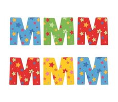 Bigjigs Toys Hviezdičkové písmenko M / od 3 rokov