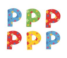 Bigjigs Toys Hviezdičkové písmenko P / od 3 rokov
