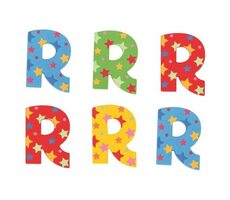 Bigjigs Toys Hviezdičkové písmenko R / od 3 rokov