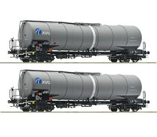 Roco 77463 Sada 2 ks cisternových vagónov GATX / Mierka: H0 (1:87) / Dĺžka: 390 mm / 14 rokov 