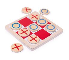 Bigjigs Toys Drevené piškvorky / od 3 rokov