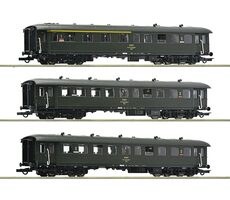 Roco 6200058 Sada 3 ks osobných vagónov PKP IV / mierka H0 (1:87) / dĺžka 723 mm / od 15 rokov