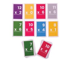 Bigjigs Toys Kartičky násobenie 7-12 / od 3 rokov