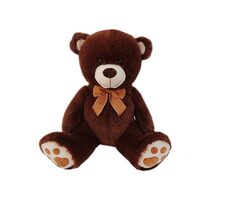 Mac Toys Medvedík sediaci hnedá 40 cm / od 0 rokov