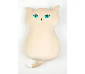 Sleepwell Mačka veľké oči béžová 53 cm / od 0 mesiacov
