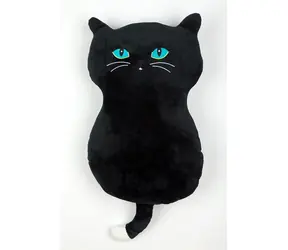 Sleepwell Mačka veľké oči čierna 53 cm / od 0 mesiacov