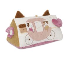 Jollein Vankúšik trojhranný s aktivitami Flower Fairies