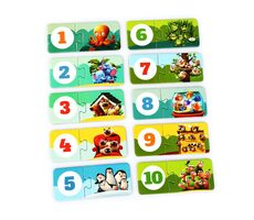 Puzzlika 13005 Priatelia - náučné puzzle / 20 dielikov / od 3 rokov