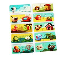 Puzzlika 13074 Môj domov - náučné puzzle / 20 dielikov / od 2 rokov