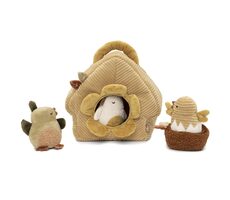 Jollein Vtáčia búdka s vtáčikmi textilné Tiny Park