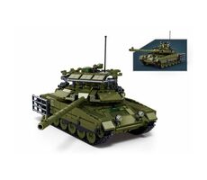 Sluban Model Bricks M38-B1377 Tank T-90M-S 1:35 / počet dielikov: 811 / od 8 rokov
