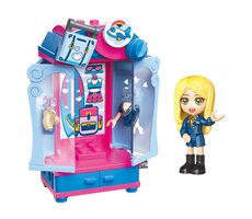 QMAN UNA Series 34011-1 Šatníková skriňa letušky / Stavebnice / 83 dielikov / od 6 rokov 