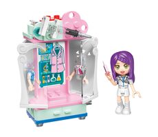 QMAN UNA Series 34011-2 Šatníková skriňa sada doktorky / Stavebnice / 81 dielikov / od 6 rokov 