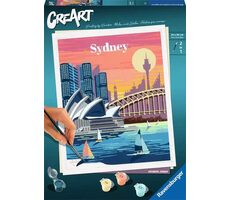Ravensburger 235261 CreArt Trendy mesta: Sydney / vek od: 12 rokov / verzia: FI/DA/SV/IS/NO/SK/SK/EN