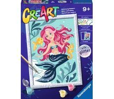 Ravensburger 235681 CreArt Očarujúca morská panna / vek od: 9 rokov / verzia: FI/DA/SV/IS/NO/SK/SK/EN