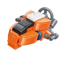 QMAN Trans Collector 3v1 2106-6 Bezpilotná ponorka / Stavebnica / 33 dielikov / od 6 rokov 