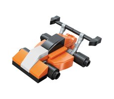 QMAN Trans Collector 3v1 2106-8 Formula / Stavebnica / 32 dielikov / od 6 rokov 