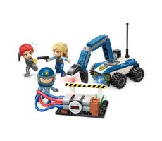 QMAN MineCity W1932-2 Zneškodnenie bomby / Stavebnice / Počet figúrok|dielikov: 3|107 / od 6 rokov