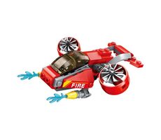 QMAN Savior Fv 1410-4 Požiarne ultra ľahké lietadlo / Stavebnice / Počet dielikov: 59 / od 6 rokov