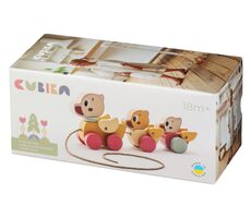 CUBIKA Pastel 15979 Ťahacie kačičky drevené / od 18 mesiacov