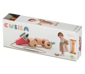 CUBIKA Pastel 15993 Ťahací pes / od 18 mesiacov