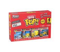 Funko Bitty POP: Simpsons- Itchy 4pk / od 3 rokov