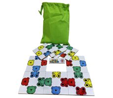 Just Jigsaws 782 Farební medvedíci - drevená logická hra 9 dielov/od 3 rokov