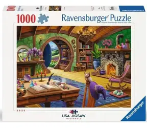 Ravensburger 120018490 Útulná kúzelnícka chalúpka 1000 dielikov / vek od: 14 rokov / verzia: medzinárodná