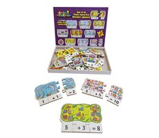 Just Jigsaws 790 Sčítanie - drevené puzzle 30 dielov / od 3 rokov