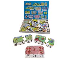 Just Jigsaws 791 Odčítanie - drevené puzzle 30 dielov / od 3 rokov