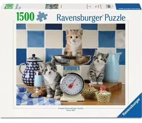 Ravensburger 120017080 Kuchyňa u mačičiek 1500 dielikov / vek od: 14 rokov / verzia: medzinárodná