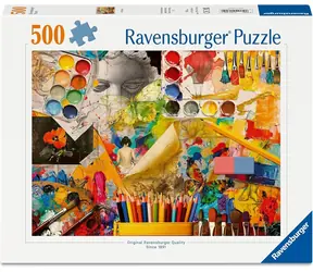 Ravensburger 120018452 Umelecký ateliér 500 dielikov / vek od: 12 rokov / verzia: medzinárodná