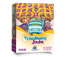 Asmodee Vyhliadková jazda / Počet hráčov: 1-4 / Dĺžka hry: 20 minút / od 7 rokov