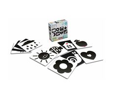 KukiKuk 80002 Všetky kontrastné karty Pre bábätká / od 0 rokov