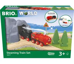 Brio 36017 Parná vlaková sada / vek od: 3 rokov / verzia: medzinárodná