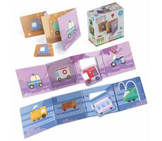 KukiKuk 80059 - Sada 3 KUKI leporel Autá / od 12 mesiacov