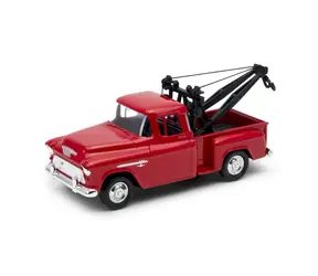 Welly 1955 Chevy Stepside Tow Truck 1:34 biela