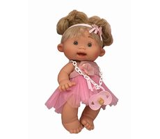 Marina & Pau 902-SK Bábika Pepotes Párty v šatách - 26 cm / od 3 rokov