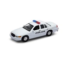 Welly 1999 Ford Crown Victoria POLICE 1:34 biela