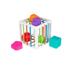 Playgro - Mriežkovaná vkladačka s tvarmi / od 12 mesiacov